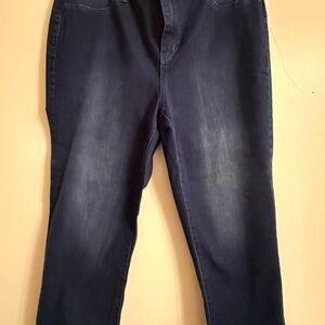 Chico's Blue Relaxed Jeans Classic Style